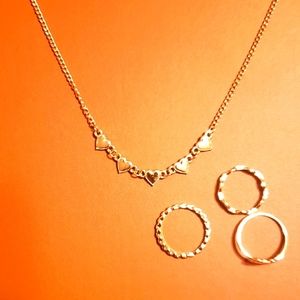 Heart pendant necklace